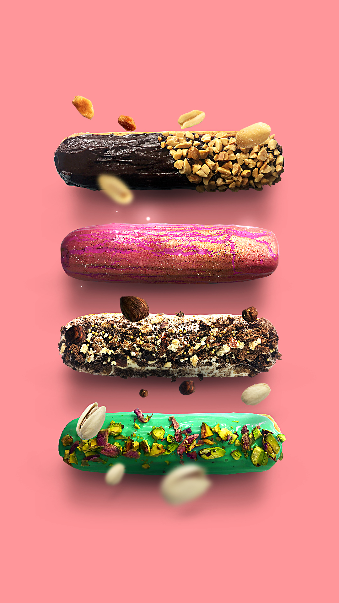 Eclairs by Dominic de Bourg